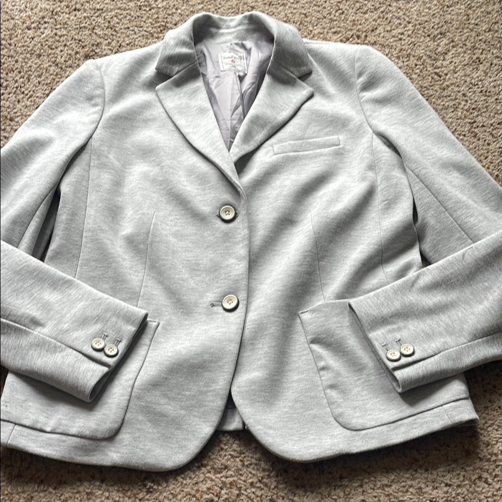 GAP Academy gray Blazer size 4